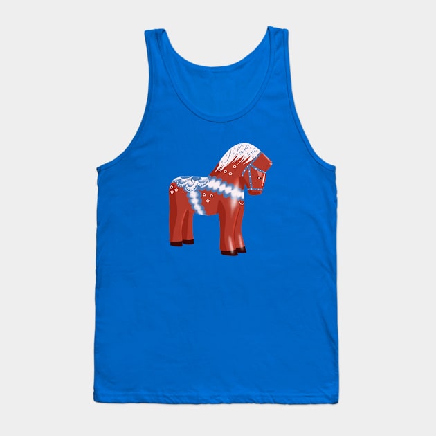 Dala horse Tank Top by Mimie20